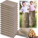 Potato Sack Race Bags,24"x40" Outdoor Lawn Games for adults and kids,large Gunny Sacks Burlap Bags,Suitable for Outdoor Sports Games, Birthday Parties, Outdoor Family Gatherings, Barbecues (10 Pack)
