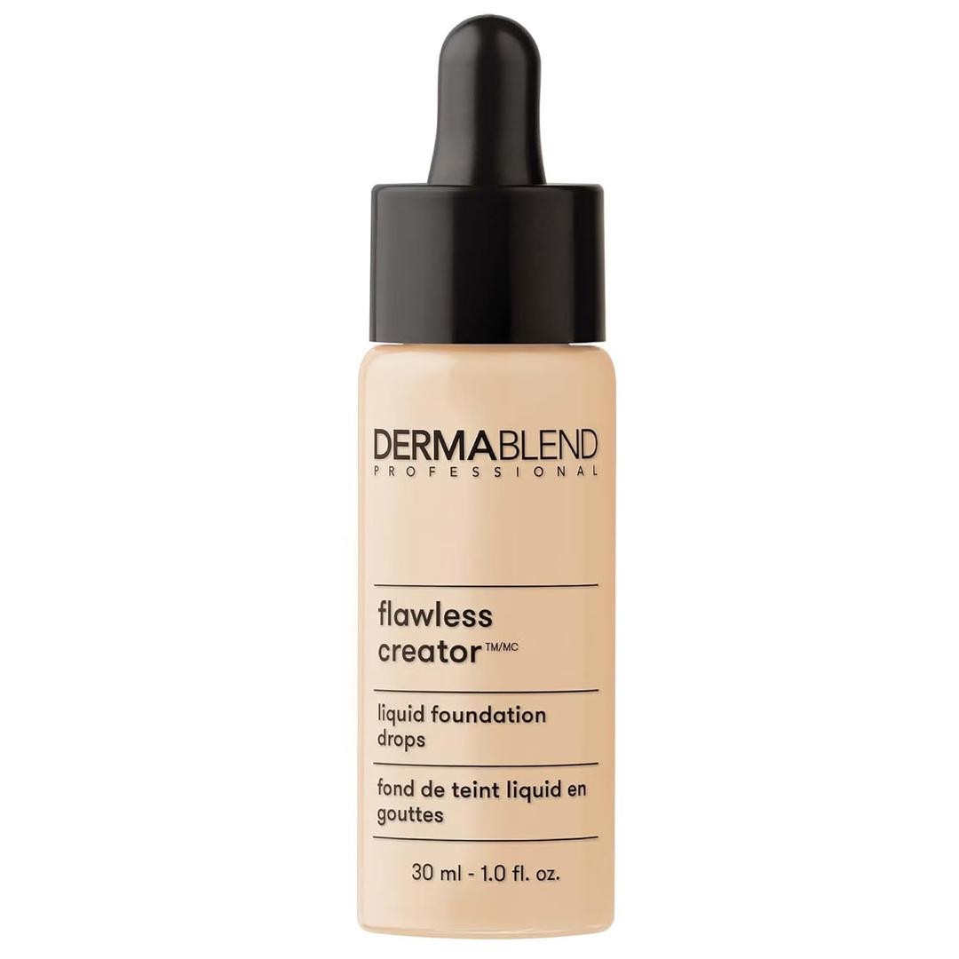 Dermablend Flawless Creator Multi-Use Liquid Foundation Makeup, Full Coverage Lightweight Buildable Foundation, Natural Finish, 1 Fl oz. (15C : Fair Skin with Cool Undertones)