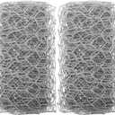 CHILDWEET Hexagonal Chicken Wire Netting 39.37 X 3.93 Inch Poultry Wire Mesh for Garden Fencing Craft Projects and Home Use