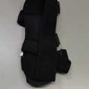 Fanwer Stroke Resting Hand Splint - Night Immobilizer Wrist Finger Brace for Flexion Contractures, Functional 5 Finger Stabilizer Wrap - for Muscle Atrophy Rehab, Arthritis, Tendonitis (Left, Large) Black