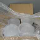 TOMAIX 60 Sets 34oz Bucket Cups with Lids, Straws and Handles