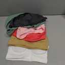 5 Pack Women Seamless Wirefree Sport Bras Comfortable Wireless T-Shirts Bras Lightly No Underwire Push Up Bra (Medium, Z#07 Multicolor)