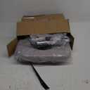 HOMLAND Raised Toilet Seat with Handles, Toilet Seat Riser for Seniors with Adjustable Height & Width, FSA/HSA Eligible 400lb Handicap Elevated Toilet Seat for Elderly, Pregnant, Fit Any Toilet (Grey)