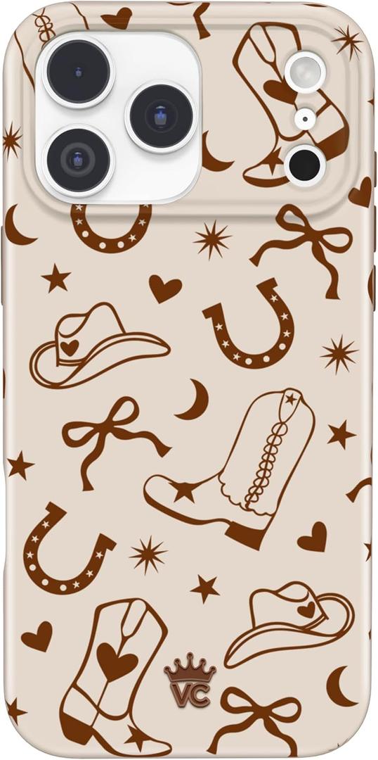 VELVET CAVIAR Case for iPhone 17 Pro Max | Compatible with MagSafe | 10ft Drop Tested | Protective Designer Cases | Western Rodeo Drive