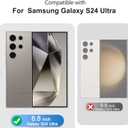 ZIYE Magnetic Case for Samsung Galaxy S24 Ultra 6.8 Inch [Compatible with MagSafe] Hard PC and Soft TPU Case with Cherry Blossom Pink Floral Anti-Scratch Shockproof Protection Phone Cover for Women