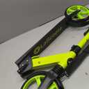 LaScoota Kick Scooter for Kids Ages 12+, Teens & Adults, Large 8" Sturdy Urethane Wheels. Adjustable Handlebar, Lightweight, Foldable, 220lbs Max Load