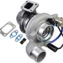 GELUOXI HE351CW HY35W Turbocharger w/Turbo Wastegate Control Solenoid Replacement for 2004-2007 Dodge Ram 2500 3500 5.9L Diesel 5143256AA 4036835 4089797 4036054 5140305AA
