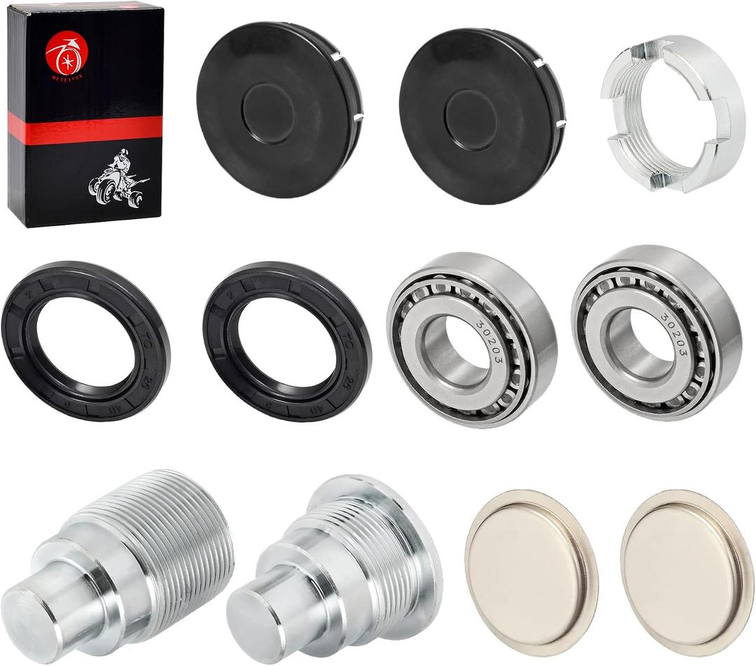 Swingarm Bearing Seal Bolt LOCK NUT & CAP Rebuild Kit For HONDA Recon 250 TRX250X TRX250EX TRX 250TE/TM Rancher 350 400 Fourtrax Foreman 300 400 450 TRX300 350 400 450 500 TRX300FW