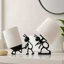 Funny Ant Toilet Paper Holder Unique Ant Design Bathroom Decor, Toilet Paper Roll Stand for Bathroom, Rustic, Modern or Farmhouse Style, Fun Gift for Home, Friends & Family