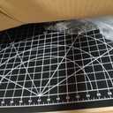 WORKLION Self Healing Cutting Mat: 24 x 36 inch Large Double Sided 5-Layer Gridded PVC Cut Mat for Sewing & Quilting & Scrapbooking & Arts and Crafts Projects (Green/Black)