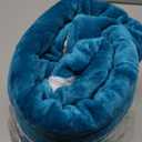 Bedsure Heated Blanket Throw Blanket - Fast Heating Electric Blanket, Soft Flannel Heated Throw with 4 Time Settings, 6 Heating Settings, Warm Gifts for Grandma & Grandpa & Seniors (50"x60", Teal)