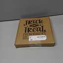 Halloween Trick or Treat Bags Candy Basket Decoration, Light Up Ghost Sweet Bags Multipurpose Reusable Goody Buckets for 2025 Halloween Party Decor Supplies Favors Gifts 2 Pack