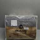 VKLiving Machine Washable 8'x10' Abstract Area Rug - Non Slip, Modern Woven, Soft Carpet for Living Room, Bedroom, Kitchen & Dining