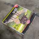 Char-Griller Patio Pro Charcoal Grill and Smoker with Cast Iron Grates, Premium Metal Shelf and Damper Control, 250 Cooking Square Inches in Black, Model 1616