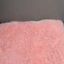 Ophanie 3x5 Pink Rug, Bedside Preppy Dorm Area Rug, College Essentials Non Slip Small Carpets for Bedroom, Anti Slip Fluffy Living Room Rugs Home Decor Aesthetic, Nursery