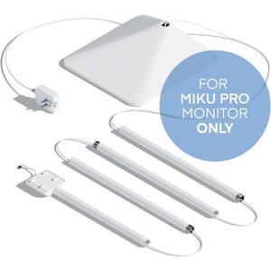 Miku Floor Stand Accessory for Miku Pro Upgraded Smart Baby Monitor, Adjustable Stable Base for Crib and Nursery Placement, Easy to Install, Tools Included, Monitor Not Included