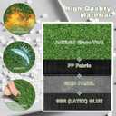 Artificial Grass Table Runners-13 x 84 Inches Faux Grass Table Runner for Golf Themed Party,Synthetic Turf Table Runner for Wedding Party, Birthday, Banquet, Baby Shower, Home Decor