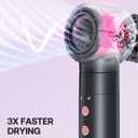5-in-1 Hot Air Styler Wrap, High-Speed Hair Dryer Brush Blow Dryer with 2 Auto Wrap Curlers for Curling, Straightening, Volumizing, Fast Drying & Frizz-Free Styling for All Hair Types