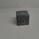Queenza Marble Salt Cellar with Lid and Brass Knob (Green)