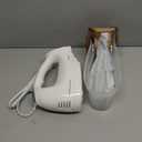 Hamilton Beach 6-Speed Electric Hand Mixer with Whisk, Traditional Beaters, Snap-On Storage Case, 250 Watts, White