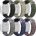 6 Pack Alpine Loop Bands Compatible with Apple Watch Ultra 3 2 1 Band 49mm 46mm 45mm 44mm Men WomenSoft Sport Loop Bands Replacement Strap for iWatch Ultra 3&2&1 Series 11 10 9 8 7 SE 6 5 4