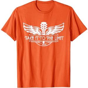 Take It to The Limit T-Shirt, small, orange