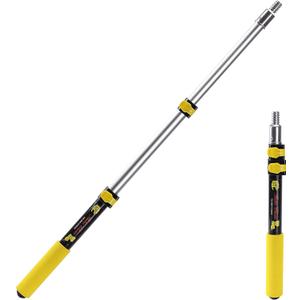 Bates- Extension Pole, 3 Ft Pole, Telescoping Pole, Paint Pole, Extendable Pole, Paint Roller Extension Pole, Painters Pole, Extension Handle, Telescoping Handle, Telescoping Paint Roller Pole (Black and Yellow)