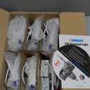 VOLISUN 12 Pack 6 inch Recessed Lighting, 5CCT LED Recessed Light with Junction Box, 2700K-5000K Selectable, 13W Eqv 120W, 1080LM Dimmable Canless Wafer Downlight, LED Ceiling Light ETL Certificated (White)