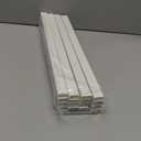 250 In Cord Hider Kit, Cord Covers for Wires on Wall, Paintable Cable Raceway, Cord Hider for Wall Mount tv, tv Cable Hider Wall kit, Wire Covers for Cords, 16X L15.75 X W0.96in X H0.57in, White