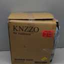 Queen Air Mattress with Built-in Pump, 18" Top Inflatable Mattress with Waterproof Flocking Fabric, Three-Minute Quick-Inflatable Bed. Portable Blow Up Mattress for Home, Outdoor and Guests (Blue)