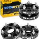 dynofit 5x4.5 Hubcentric Wheel Spacers 1" for Hon-da Accord Civic Acura CR-V HR-V Element Crosstour | Set of 4pcs 25mm Wheel Adapter for TL TLX CSX ILX TSX CL 64.1mm Bore M12x1.5 Studs