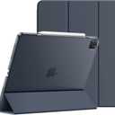JETech Case for iPad Pro 12.9-Inch (2020/2018 Model, 4th/3rd Generation), Compatible with Pencil, Cover Auto Wake/Sleep (Navy)