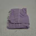 Aysesa-Sandproof Turkish Cotton Beach Towel Oversized w/Hidden-Pocket 75" Sand Free Blanket Extra Large Packable Travel Bath Towel Gift Men Women Made-in-Turkey (Lilac)