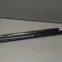 ALLZONE Tension Curtain Rod for Window, 83-123 Inches, Heavy Duty Curtain Rods No Drilling, Non-Slip Bathroom Shower Tension Rod, Renter Friendly, Adjustable, Spring Loaded, Extra Long, Black