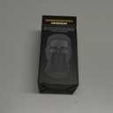 Qavctw Tactical Balaclava Mask Full Face Airsoft Mask with Mesh Mouth Guard Lightweight Breathable for Airsoft Motorcycle Snowboarding Outdoor Sports (Black-Style1)