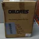 Oiilores Foldable Dog Stairs for Large Dogs - Extra Wide Pet Ramp for Cars, SUV, Non-Slip Surface, Supports Up to 250 Lbs, 5 Steps