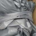 10 x 20 Ft Carport Replacement Cover, Heavy Duty Outdoor Car Tarp Canopy, Waterproof & UV Protected Tear Oxford Tarp with Ball Bungees (Frame is Not Included)