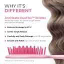 FHI Heat UNbrush Detangling Brush for Pain-Free Brushing on All Wet or Dry Hair Types Durable DuoFlex Anti-Static Bristles, Lightweight Handle, Vented Hair Brush