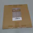 Valea Home Kitchen Valances for Windows, Faux Linen Valance Rod Pocket, Rustic Farmhouse Curtain Valances 18 inch Length for Bathroom Living Room, Natural, 1 Panel