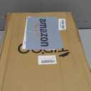 TIPGO Bathroom Trash Can with Lid, 4 Gallon / 15 Liter Small Garbage Can, Press Top Bin, Plastic Wastebasket with Pop-Up Lid for Bedroom, Living Room, Office (Black)