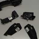 SecosAutoparts 6Pcs Front Bumper Brackets, Fit for Chevy Malibu 2016 2017 2018 Replace 20809859 20809860 Driver & Passenger Side Retainer Bumper Brackets Support