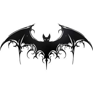 Gothic Bat Wall Decor  Halloween Dark Goth Gifts Metal Decorations for Indoor & Outdoor | Spooky Gothic Wall Art, Halloween Decor & Bats Art for Goth Home, Halloween gothic gifts