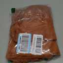 Kevin Textile Fall Pillow Covers 18x18 Inch Set of 2 Soft Pumpkins Decorative Square Pillowcases Plush Autumn Faux Fur Cushions Harvest Gift for Couch Sofa Chair Bedroom Home Decor, Rust