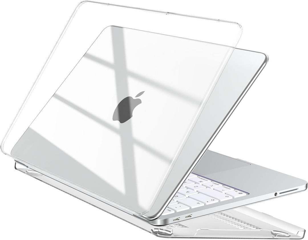 EooCoo for MacBook Neo Case 13 inch 2026 Model A3404 with A18 Pro chip, Lightweight Scratch Resistant Sturdy Hard Shell Protective Case Cover Laptop Accessories, Crystal Clear