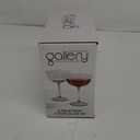 Gallery Tabletops  2 Piece Gray Couple Glass Set