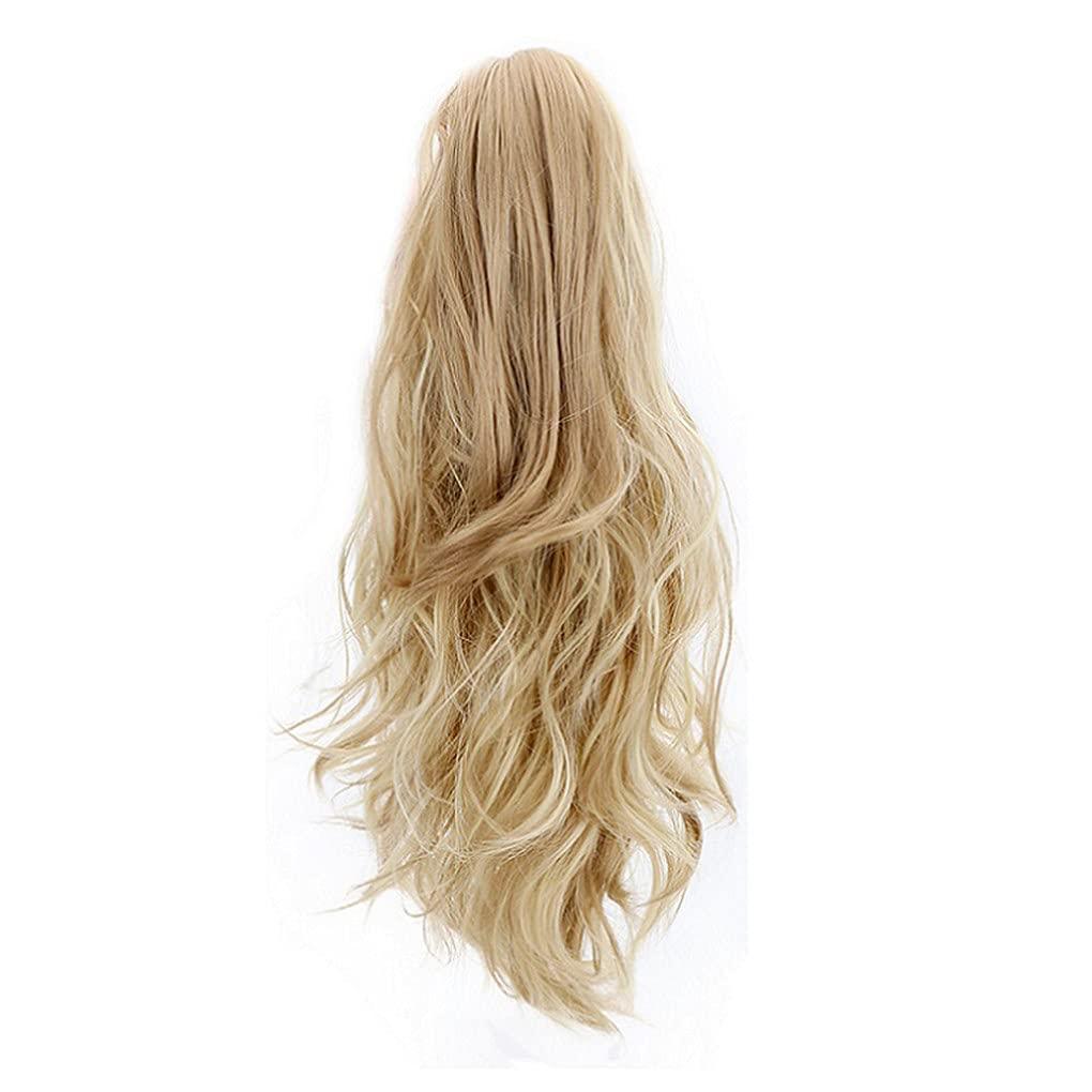 18"Synthetic Drawstring Ponytail Wigs Claw Clip In Hair Extensions Ponytails And Hair Pieces Human Hair Ponytail Extensions Long HPP006F 16-21inches