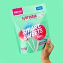 3 x Smart Sweets, Blue Raspberry Watermelon Lollipops Multipack, 3 Ounce