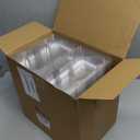 160 Pack Clear Hinged Food Containers 7.2  4.9  2.6 Inch Plastic Cookie Containers Hinged Clamshell Takeout Boxes Disposable Loaf Cake Boxes for Salads Hamburger Fruit Dessert Sandwiches