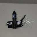 Rocket Launcher for Kids, Self Launching Motorized Air Rocket Toy, Outdoor Toys for Ages 8-12, Model Rockets with Parachute Safely Land, Spaceship Launch up to 200 ft Birthday Gifts for Boys (Blue)