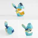 YU FENG Enamel Bird Trinket Box Jewelry Organizer, Hand Painted Decorative Hinged Keepsake Box Blue Bird